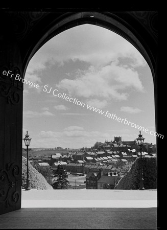 CATHEDRAL STEPS LOOKING THROUGH S.DOOR